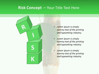 Leaves Drawing Green PowerPoint Template