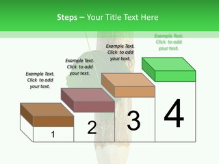Leaves Drawing Green PowerPoint Template