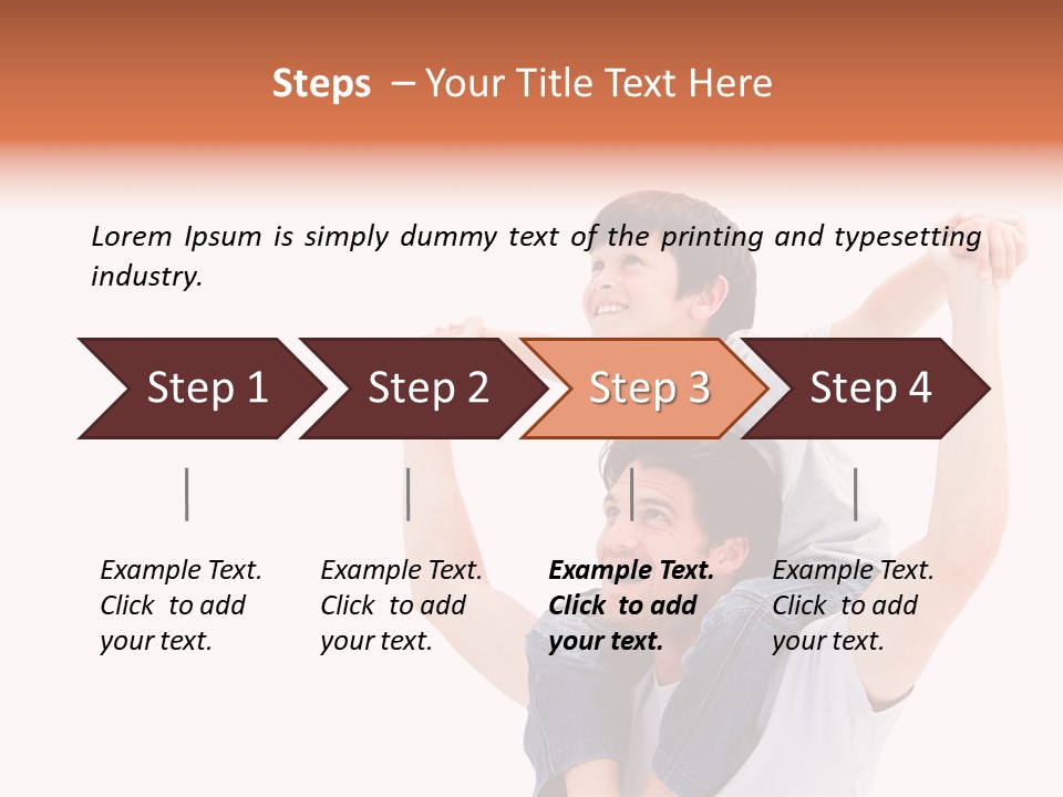 Parenthood Daytime Father PowerPoint Template