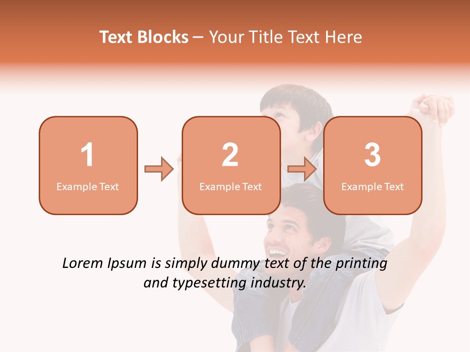 Parenthood Daytime Father PowerPoint Template