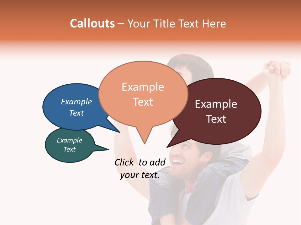 Parenthood Daytime Father PowerPoint Template