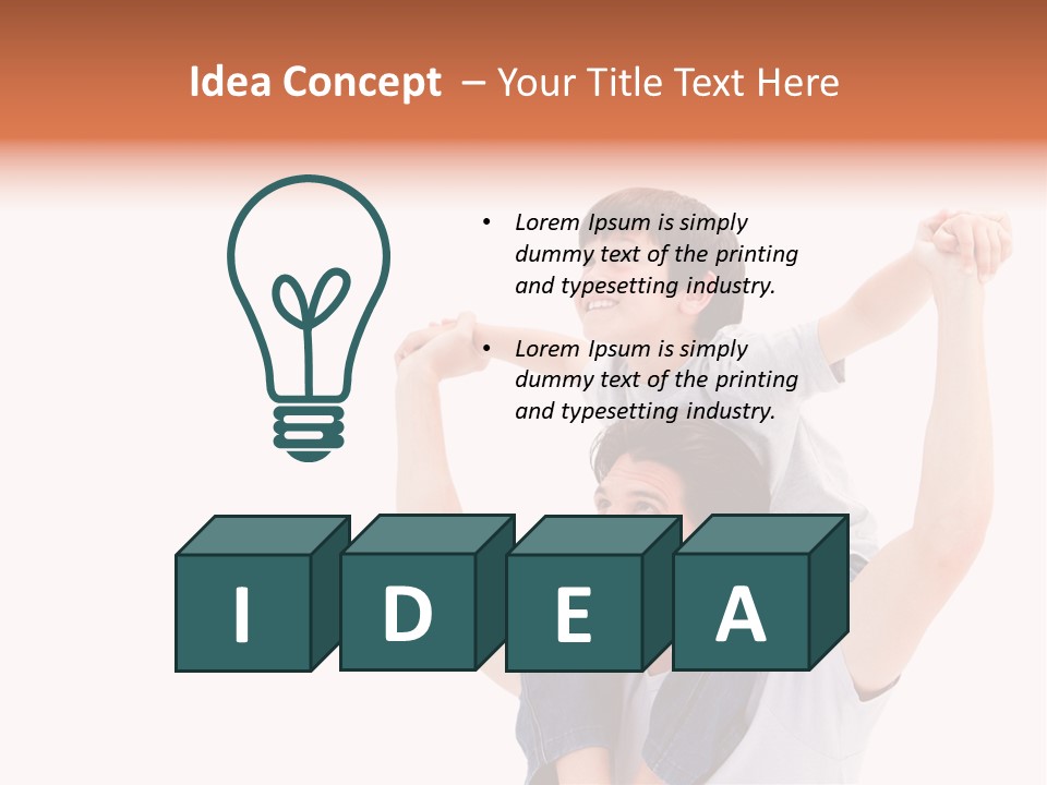 Parenthood Daytime Father PowerPoint Template