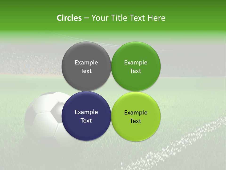Equipment Close Up Ball PowerPoint Template