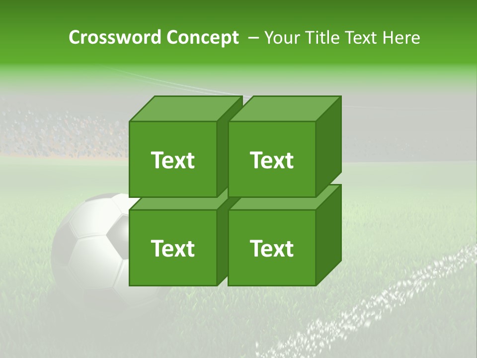 Equipment Close Up Ball PowerPoint Template
