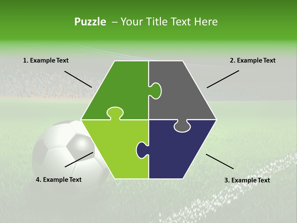 Equipment Close Up Ball PowerPoint Template