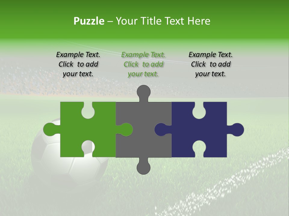 Equipment Close Up Ball PowerPoint Template