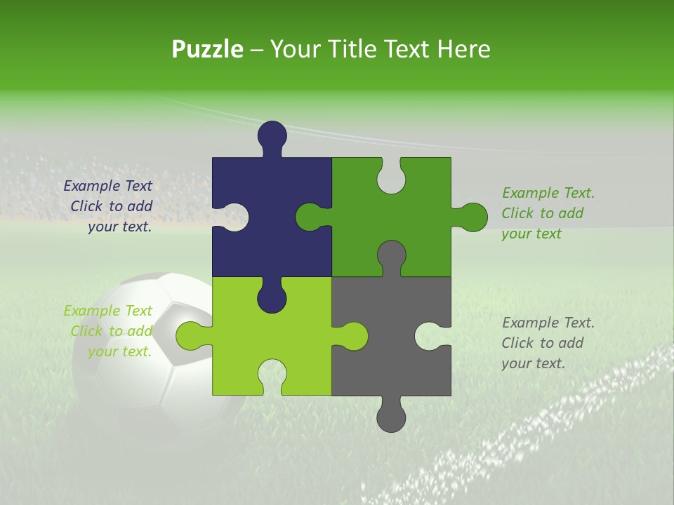 Equipment Close Up Ball PowerPoint Template