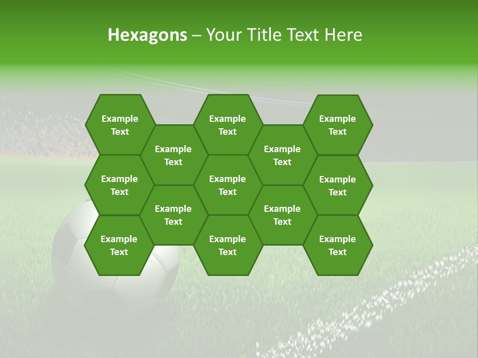 Equipment Close Up Ball PowerPoint Template