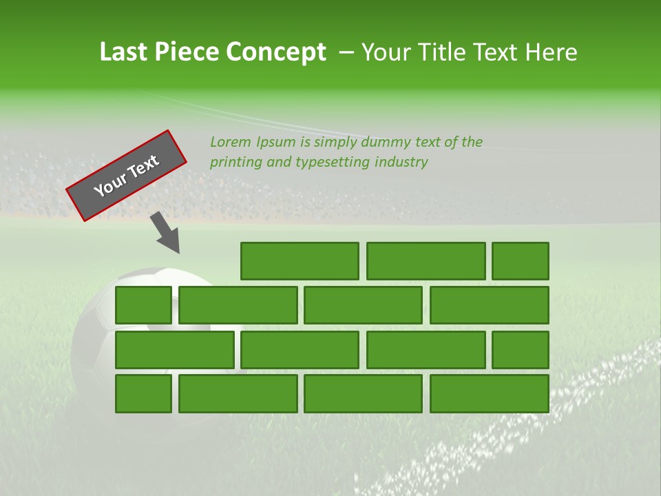 Equipment Close Up Ball PowerPoint Template