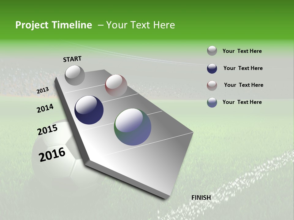 Equipment Close Up Ball PowerPoint Template