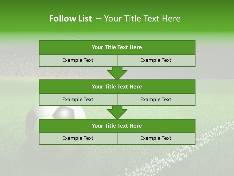 Equipment Close Up Ball PowerPoint Template