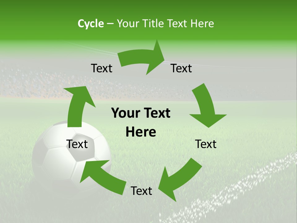 Equipment Close Up Ball PowerPoint Template