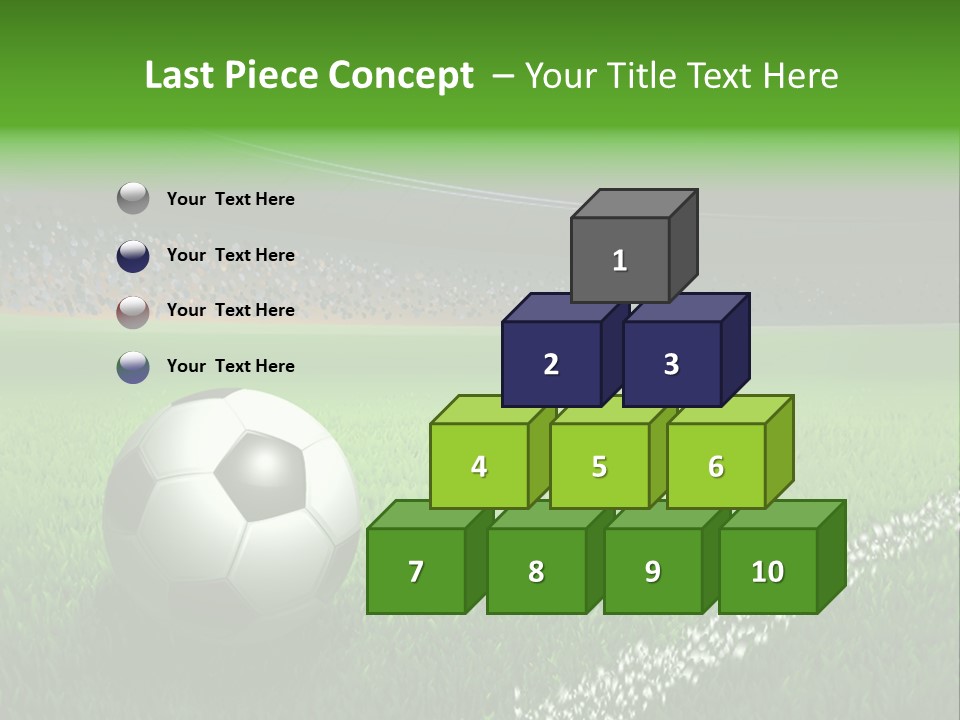 Equipment Close Up Ball PowerPoint Template