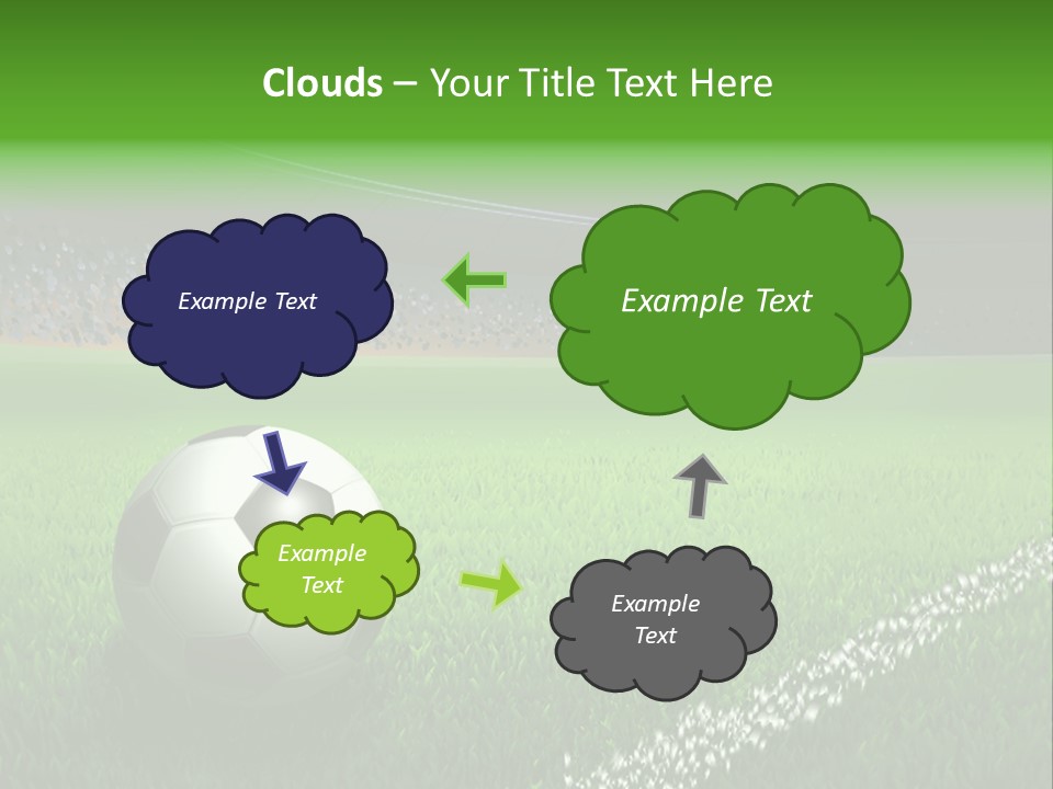 Equipment Close Up Ball PowerPoint Template
