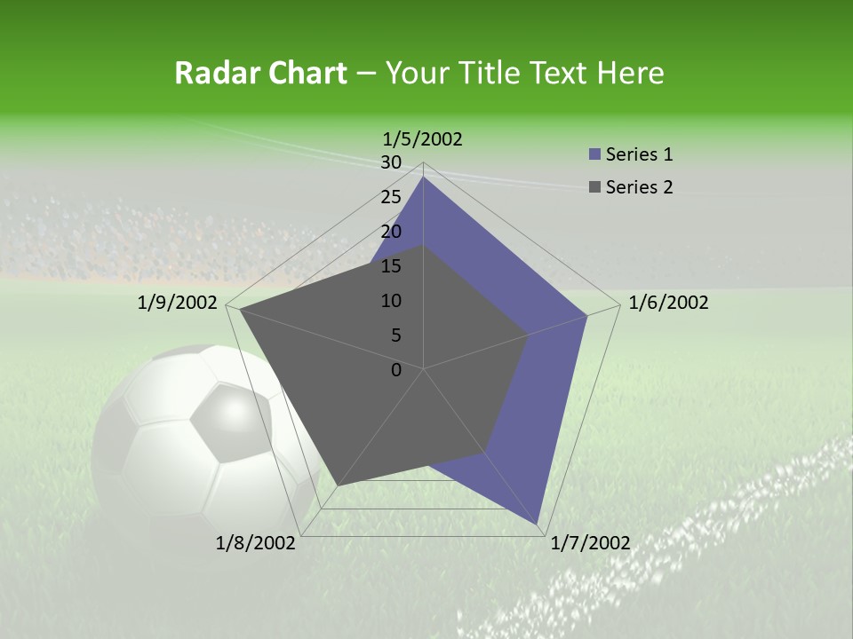 Equipment Close Up Ball PowerPoint Template