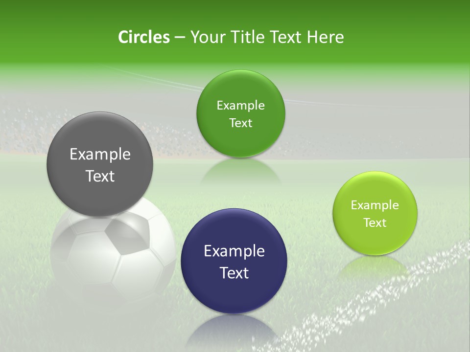 Equipment Close Up Ball PowerPoint Template