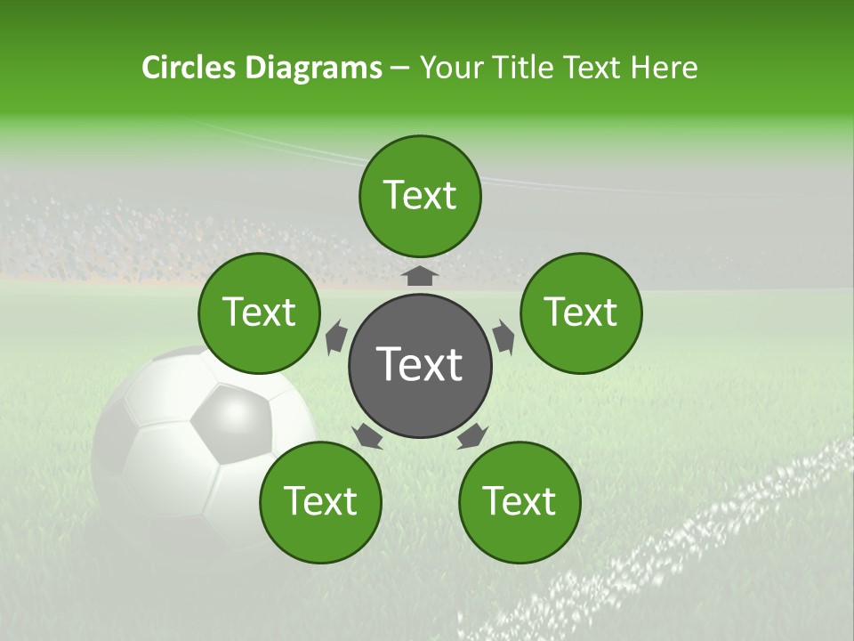 Equipment Close Up Ball PowerPoint Template