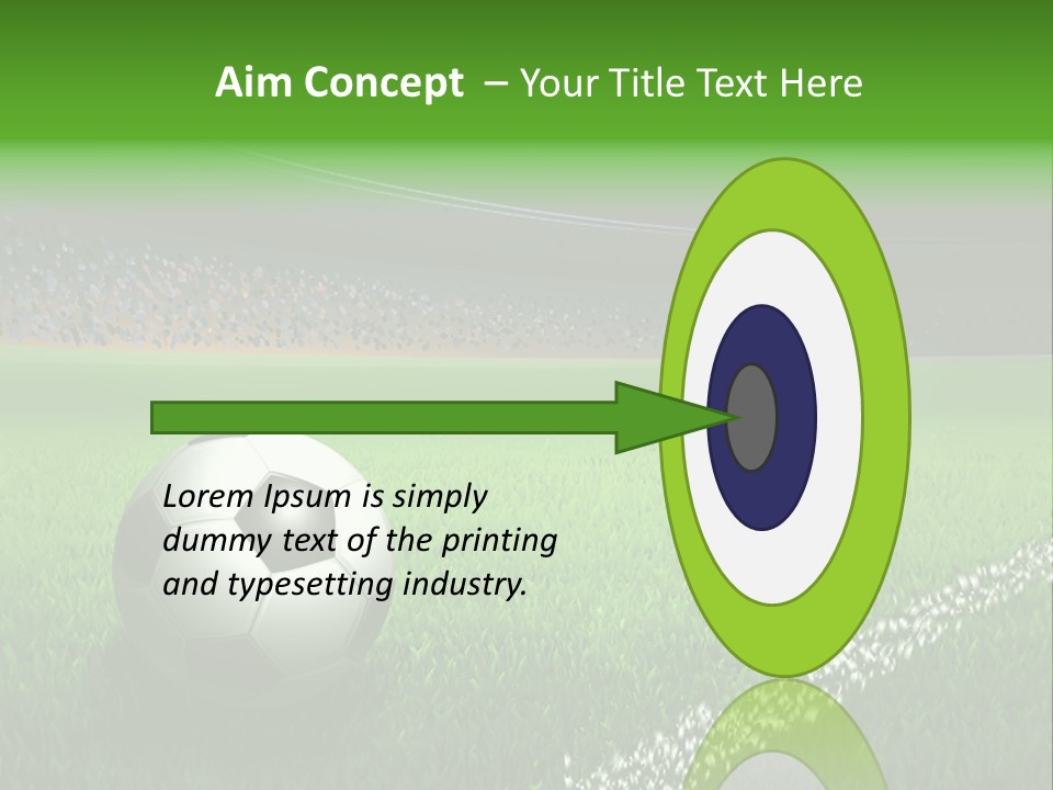 Equipment Close Up Ball PowerPoint Template