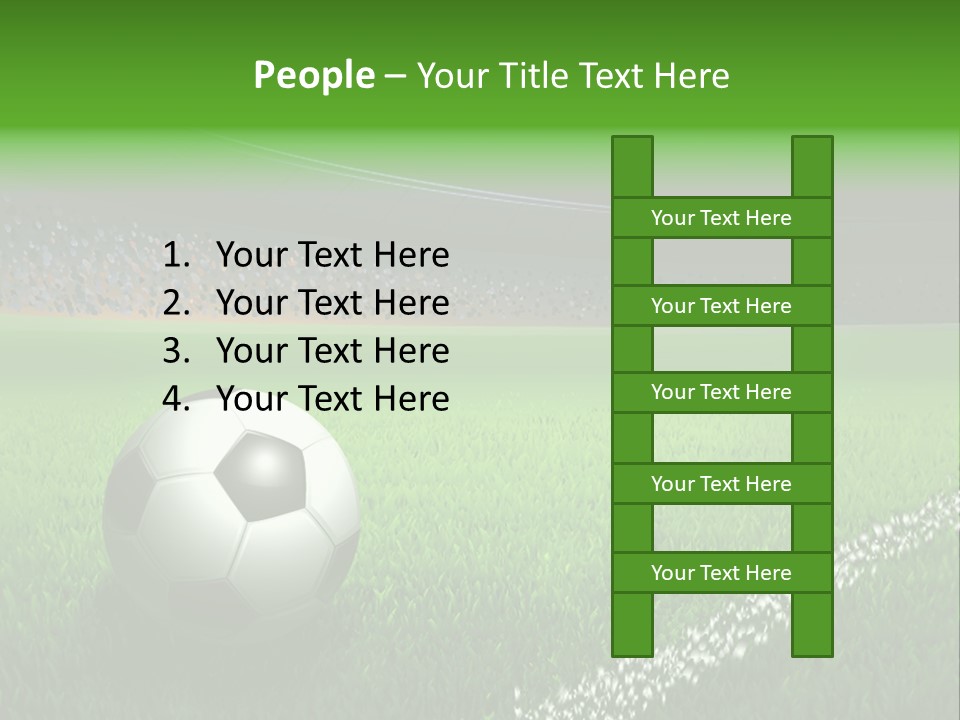 Equipment Close Up Ball PowerPoint Template