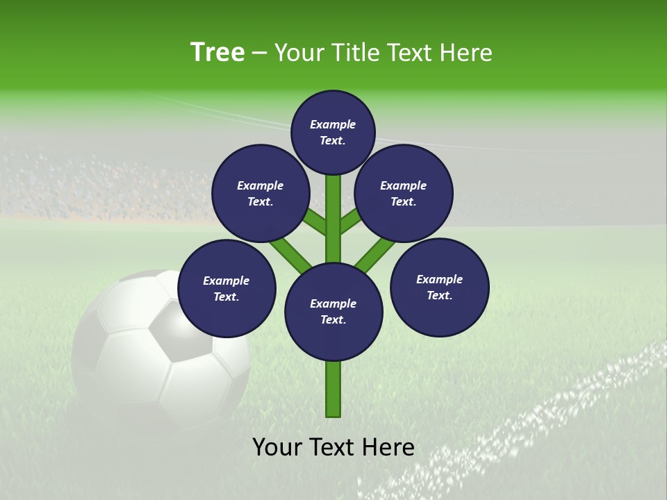 Equipment Close Up Ball PowerPoint Template
