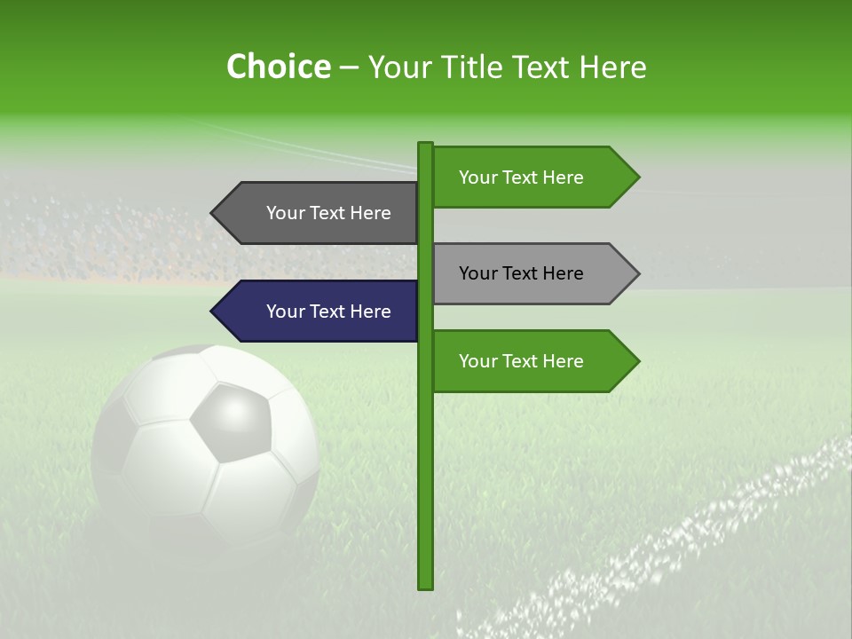 Equipment Close Up Ball PowerPoint Template