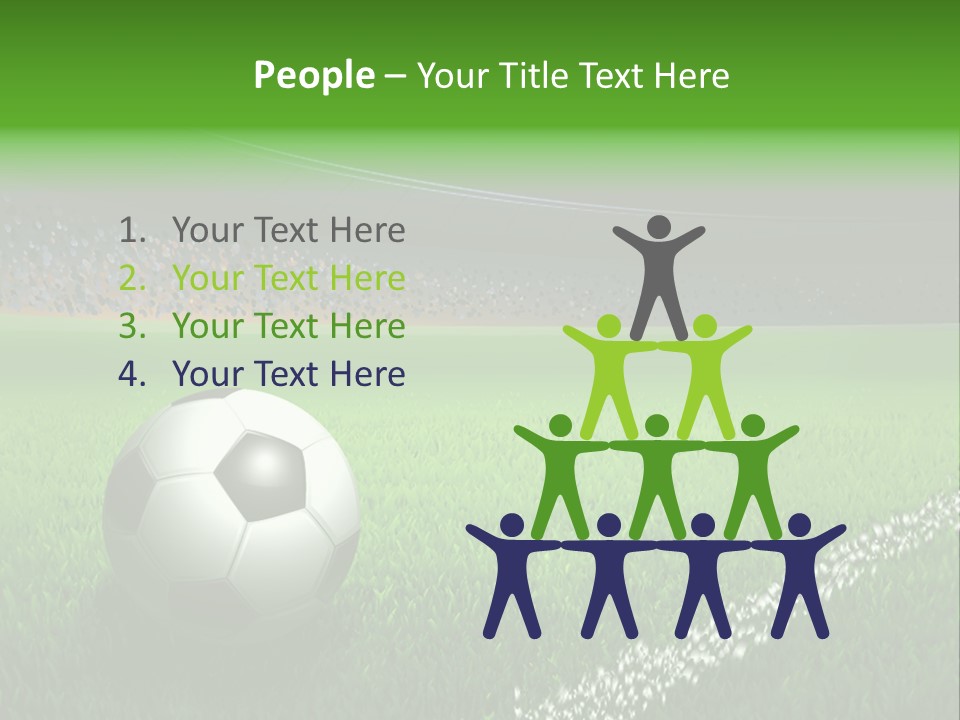 Equipment Close Up Ball PowerPoint Template