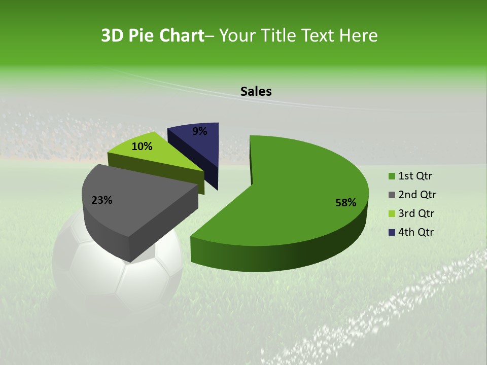 Equipment Close Up Ball PowerPoint Template