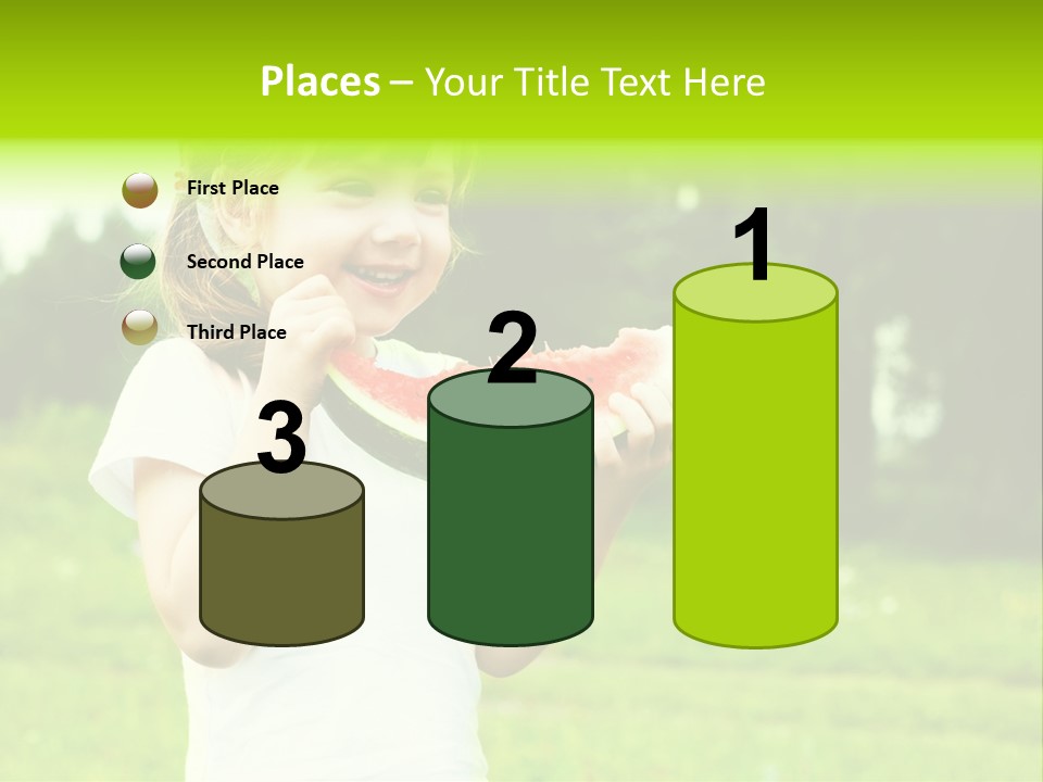 Outsides Summertime Park PowerPoint Template