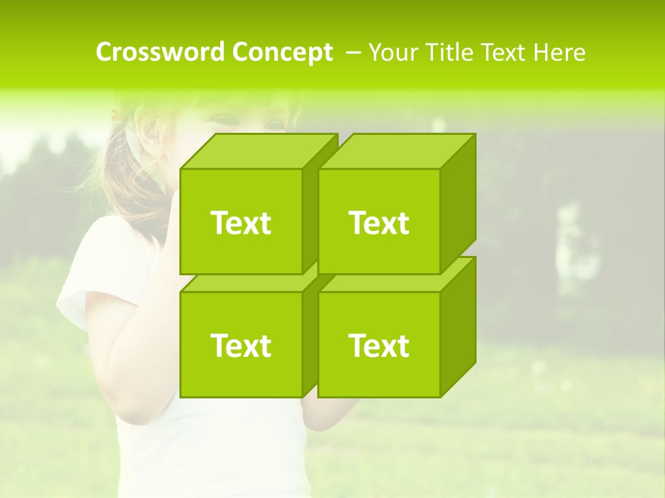 Outsides Summertime Park PowerPoint Template