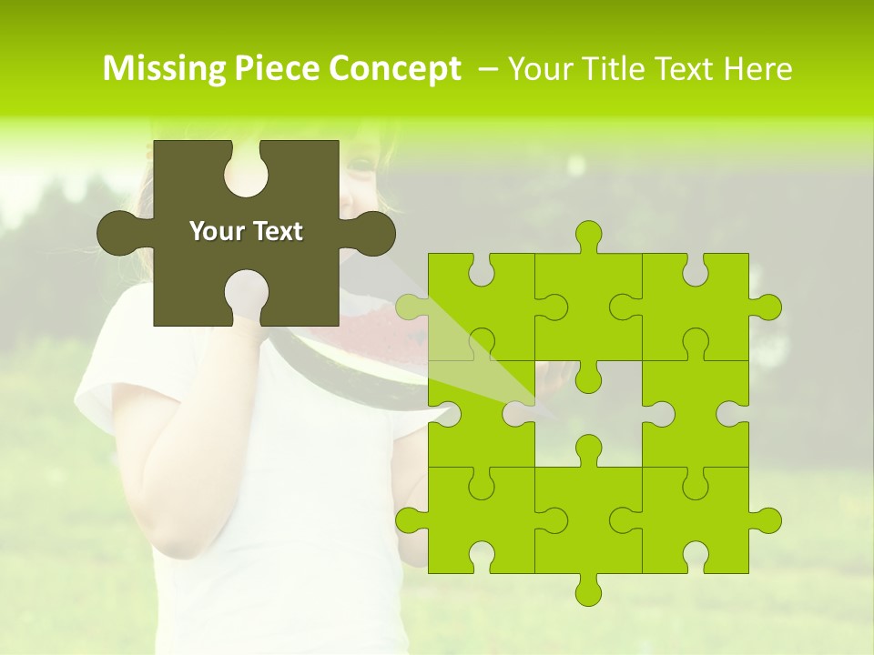 Outsides Summertime Park PowerPoint Template