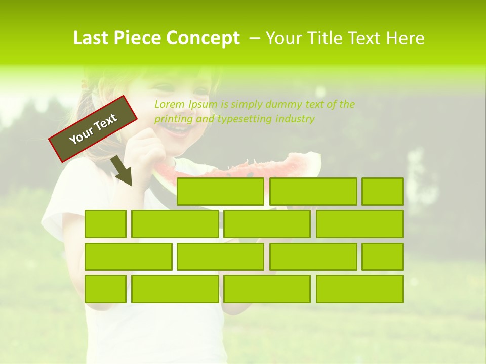 Outsides Summertime Park PowerPoint Template