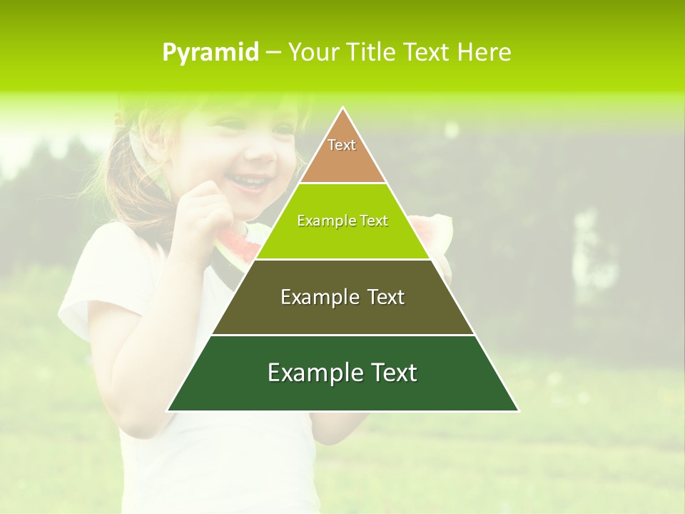 Outsides Summertime Park PowerPoint Template