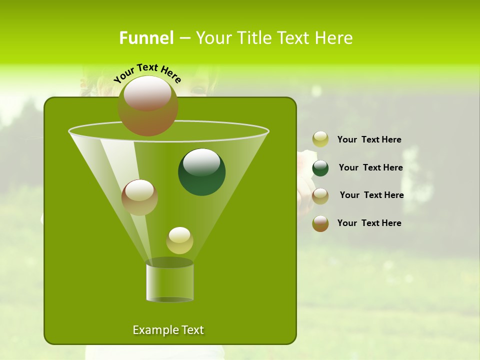 Outsides Summertime Park PowerPoint Template