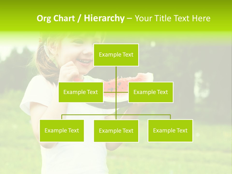 Outsides Summertime Park PowerPoint Template