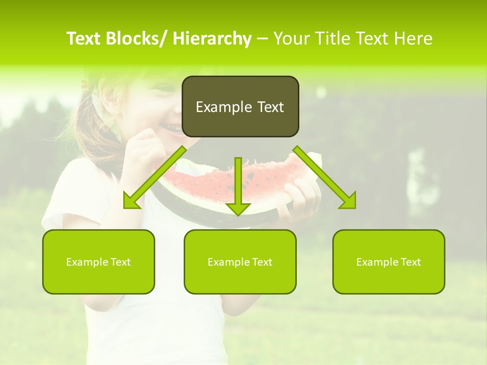Outsides Summertime Park PowerPoint Template