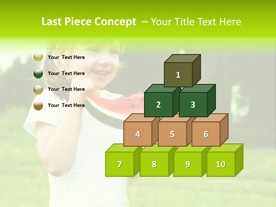 Outsides Summertime Park PowerPoint Template