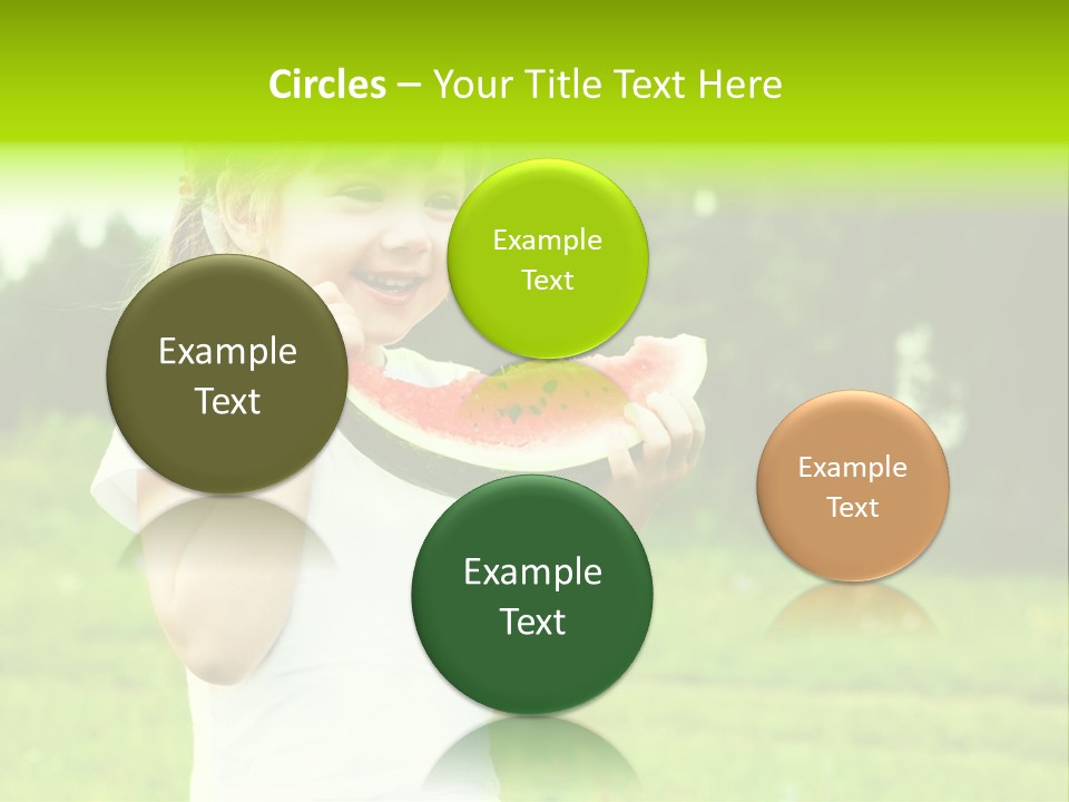 Outsides Summertime Park PowerPoint Template