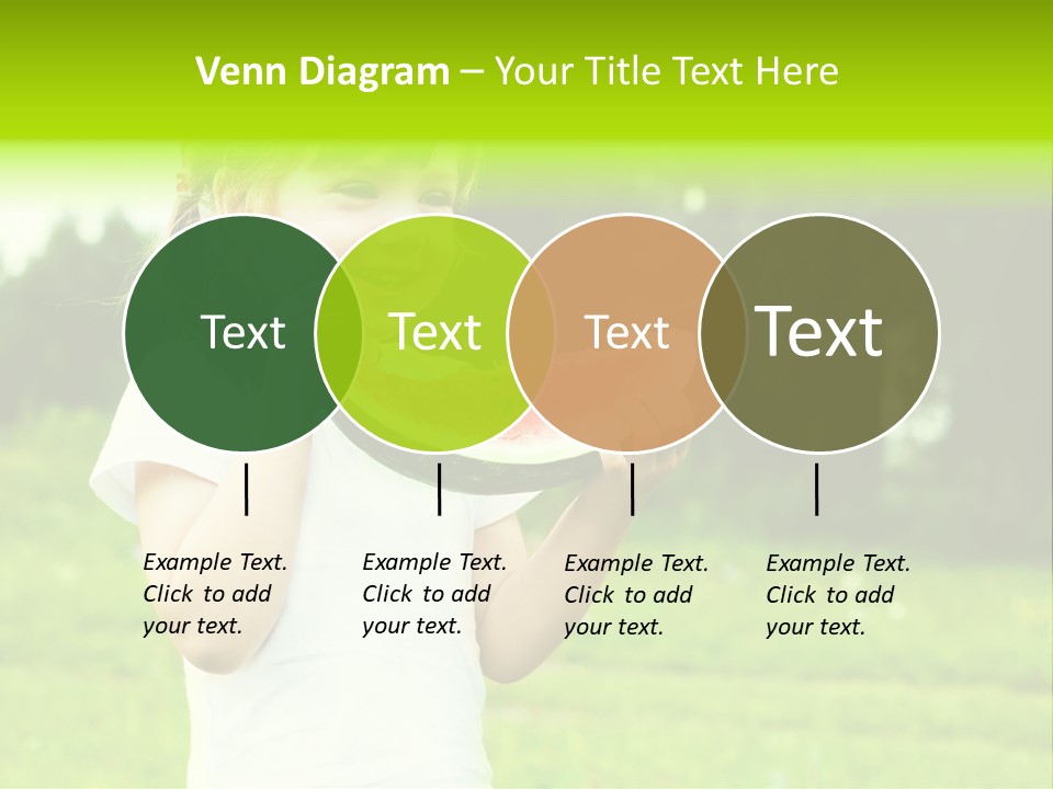 Outsides Summertime Park PowerPoint Template