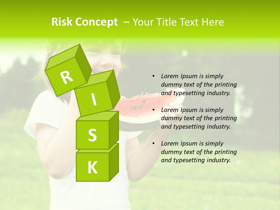 Outsides Summertime Park PowerPoint Template