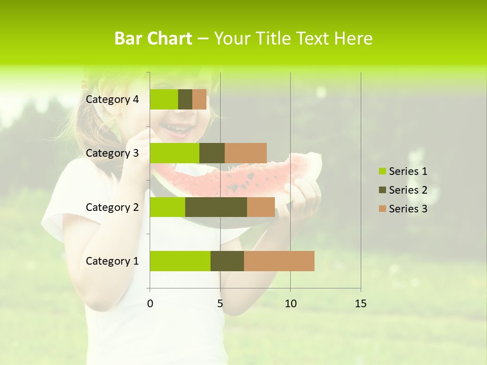 Outsides Summertime Park PowerPoint Template