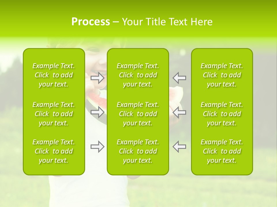 Outsides Summertime Park PowerPoint Template