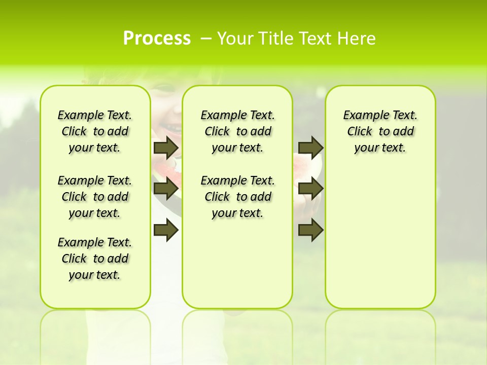 Outsides Summertime Park PowerPoint Template