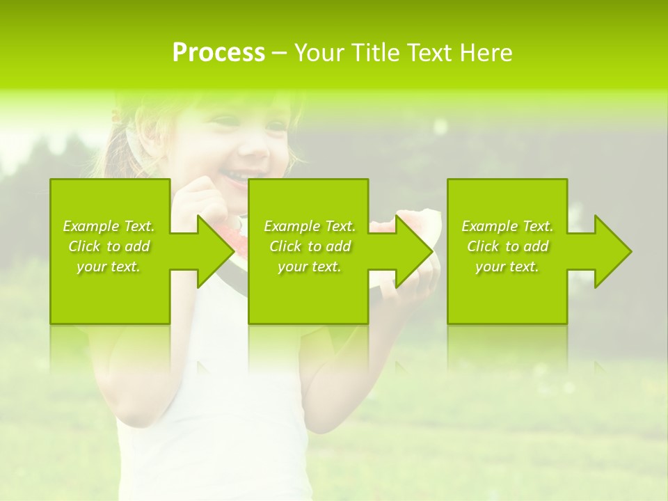 Outsides Summertime Park PowerPoint Template