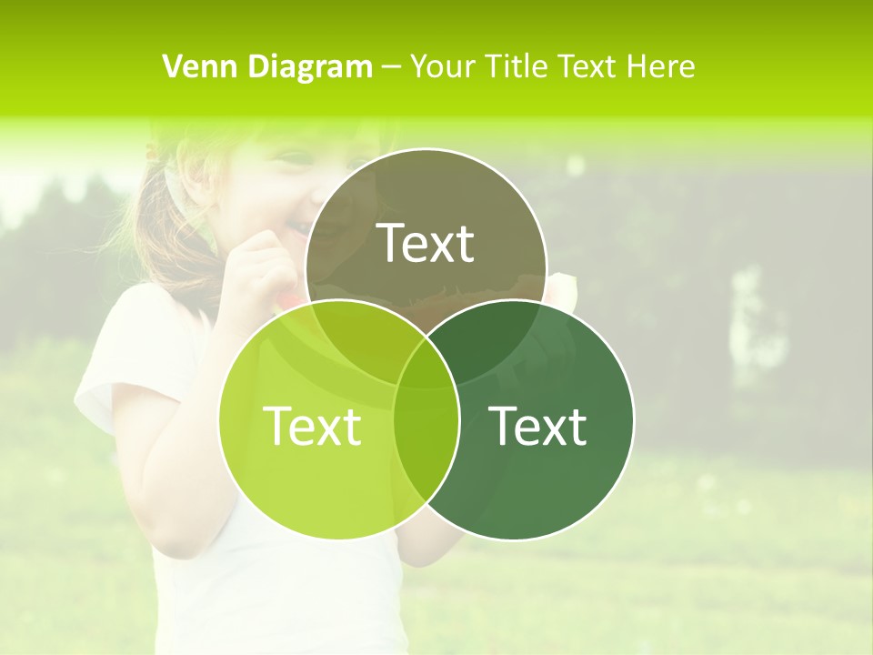 Outsides Summertime Park PowerPoint Template