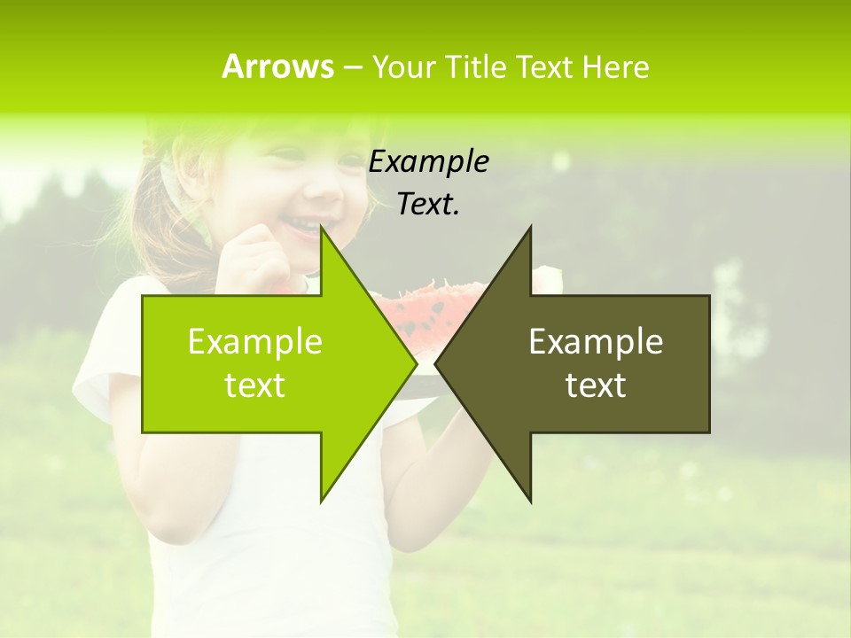 Outsides Summertime Park PowerPoint Template