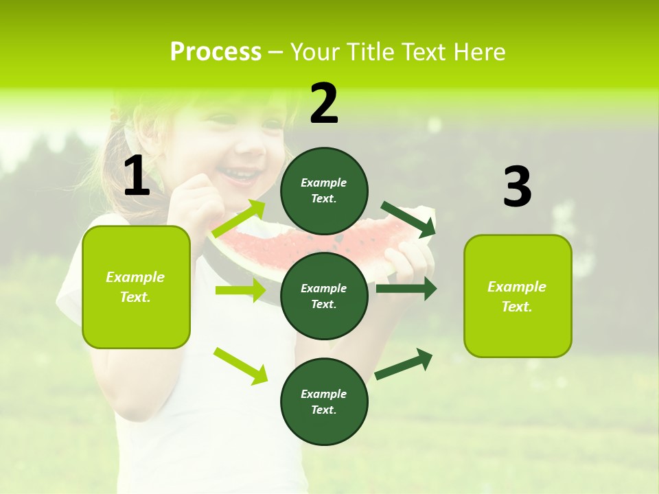 Outsides Summertime Park PowerPoint Template