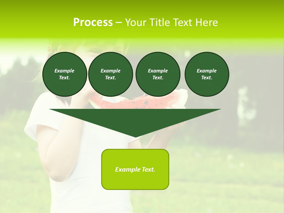 Outsides Summertime Park PowerPoint Template