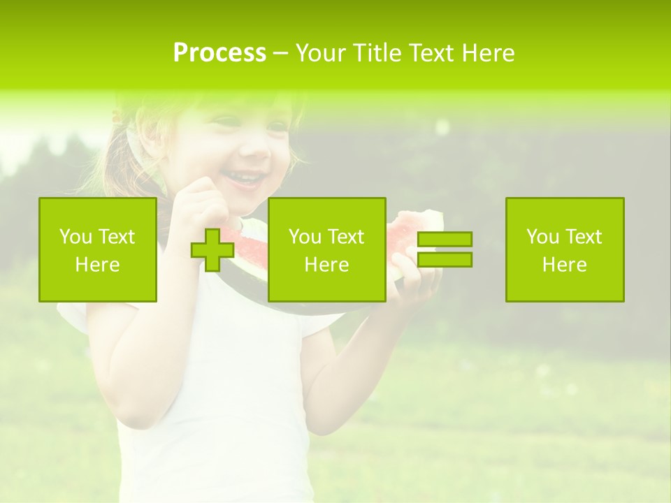 Outsides Summertime Park PowerPoint Template