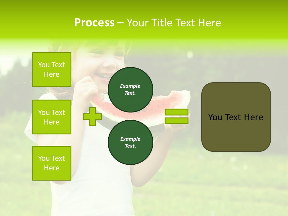 Outsides Summertime Park PowerPoint Template
