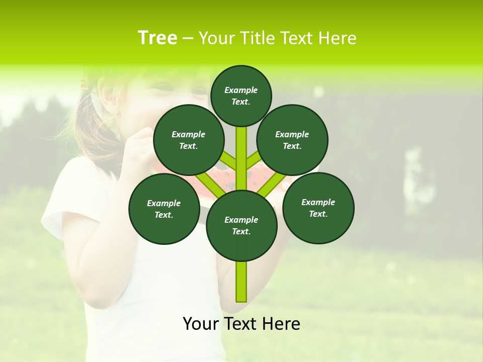 Outsides Summertime Park PowerPoint Template